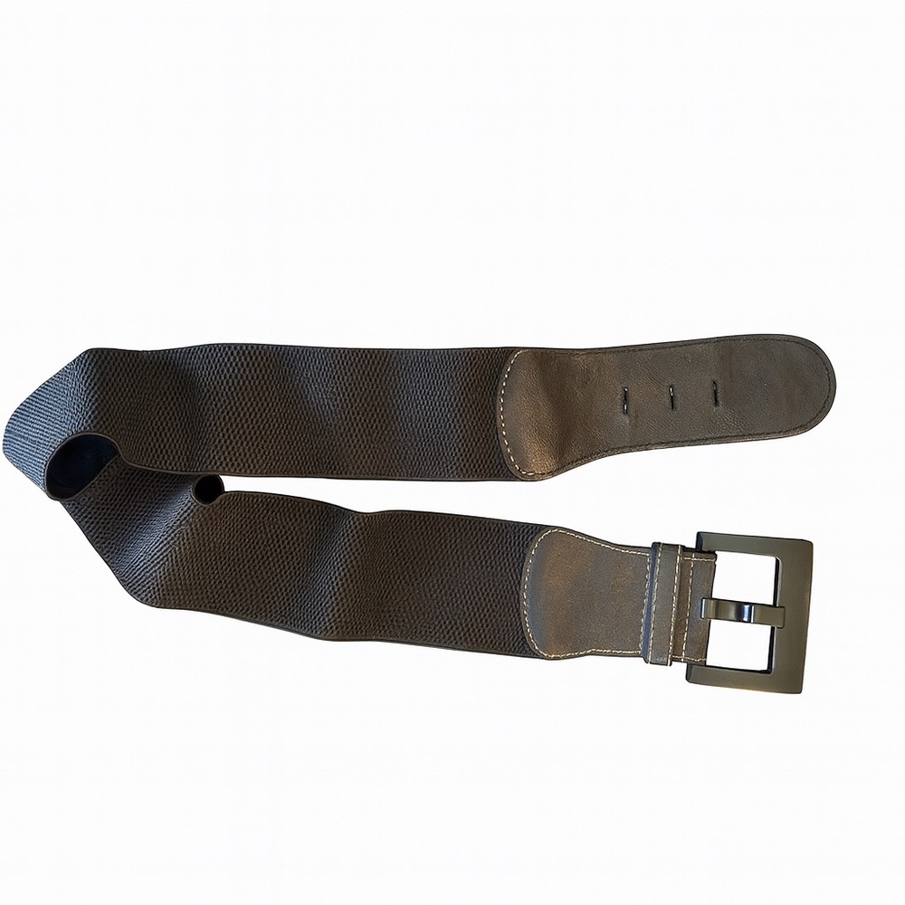 Y2K silver belt